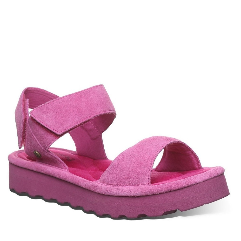 Bearpaw crest orchid Sandals size 8 women